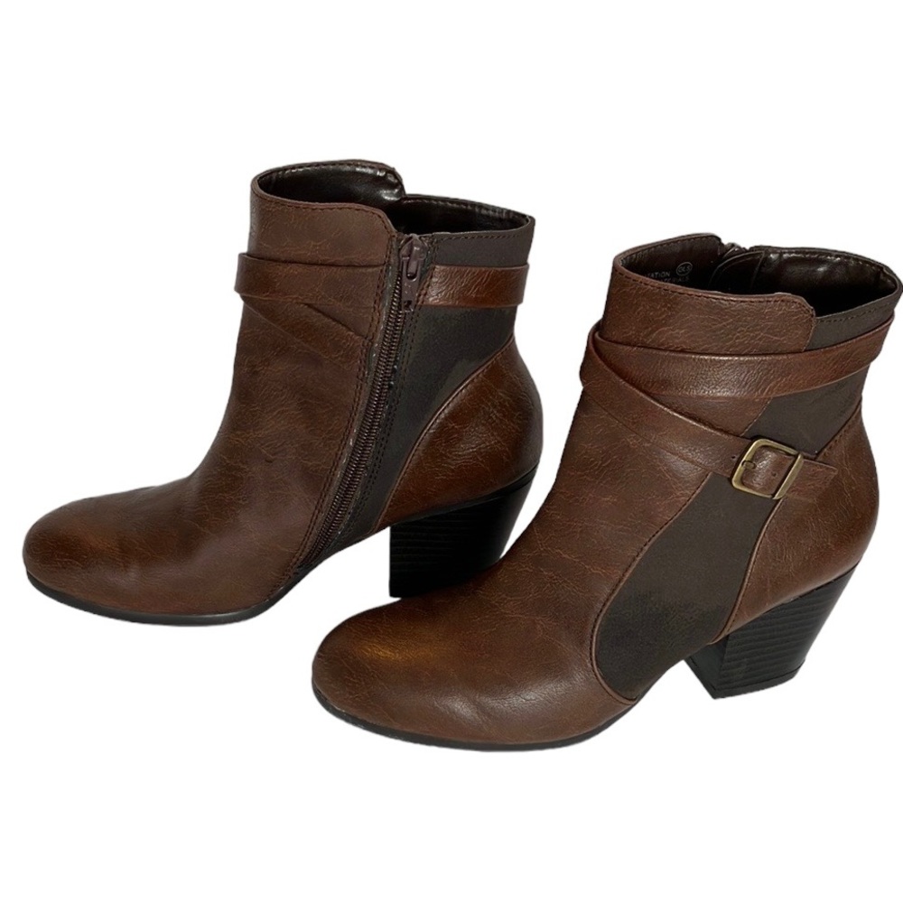 Aerosoles A2 ankle boots booties brown size 6.5